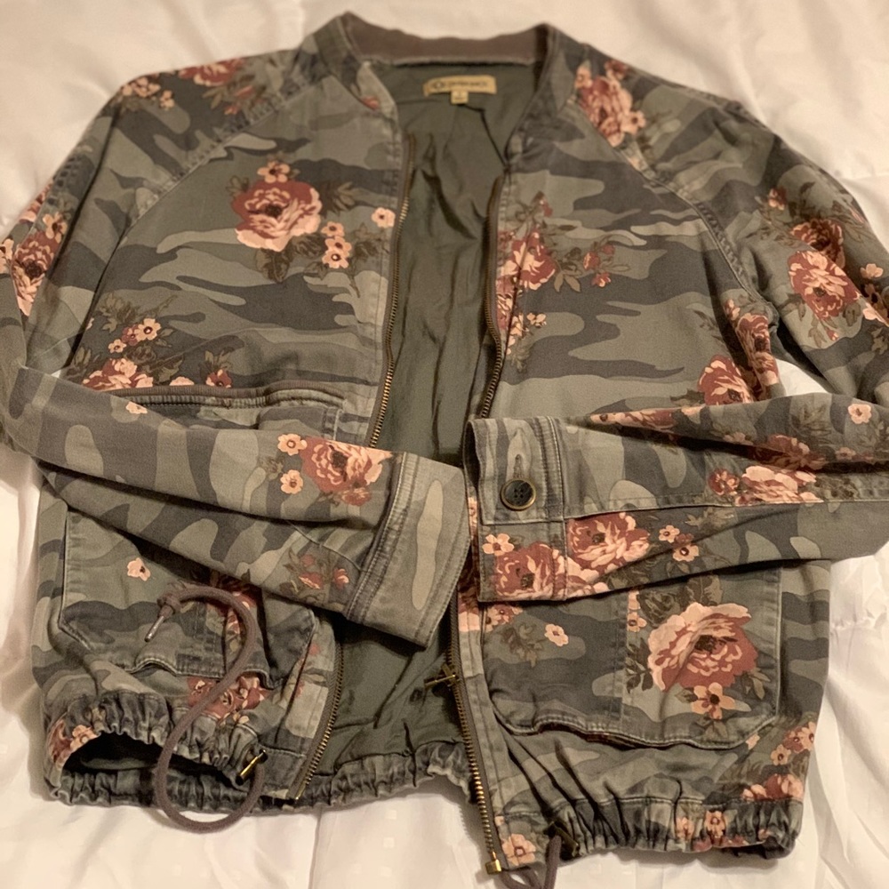 Democracy Floral Camo Jacket